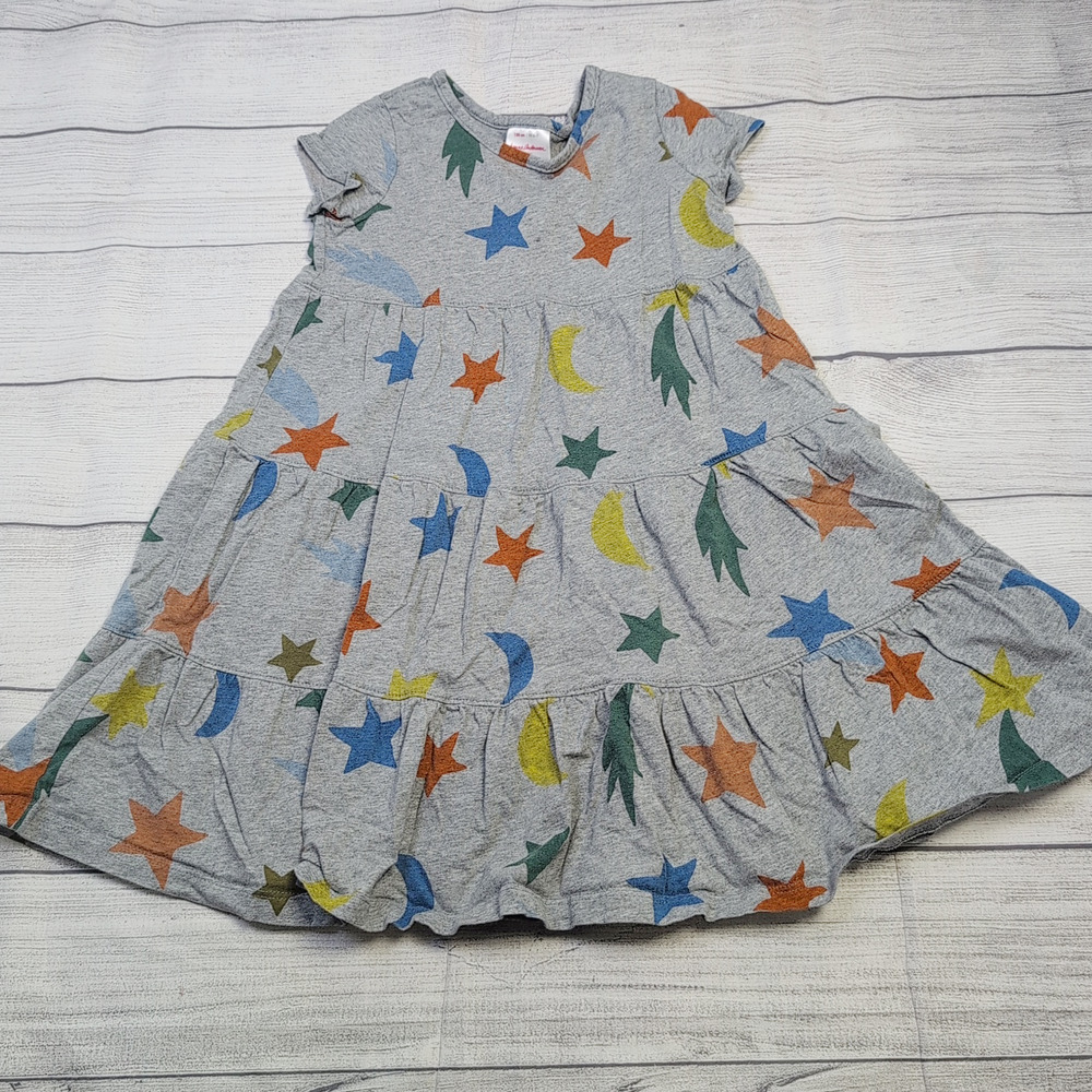 6/7 Hanna Andersson Moon & Stars Twirl Dress
